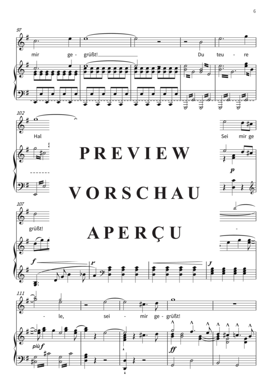 gallery: Dich, teure Halle, grüß´ ich wieder - Arie der Elisabeth aus Tannhäuser , , (Gesang + Klavier)