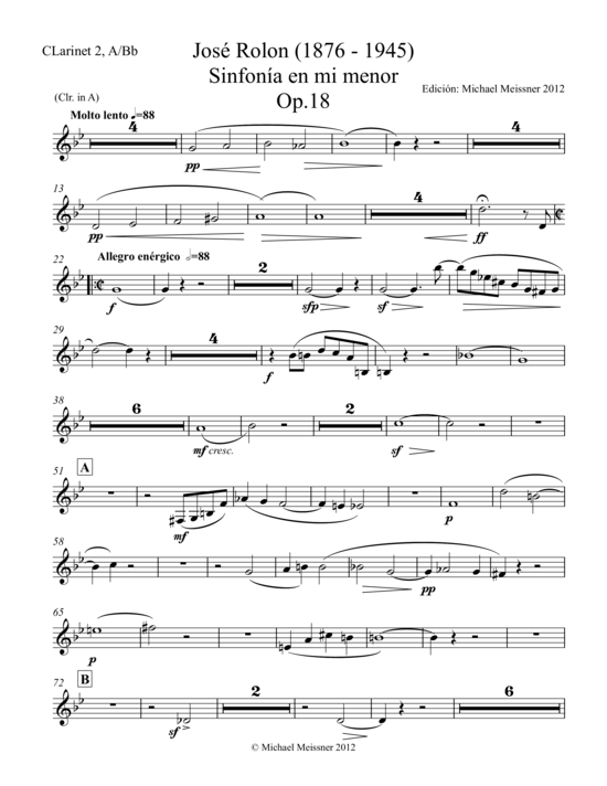 Sinfonia op. 18 