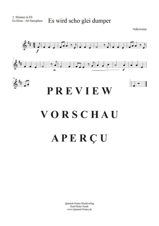 gallery: Es wird scho glei dumper, Blechbläser Quartett/Ensemble , , (variable Besetzung)