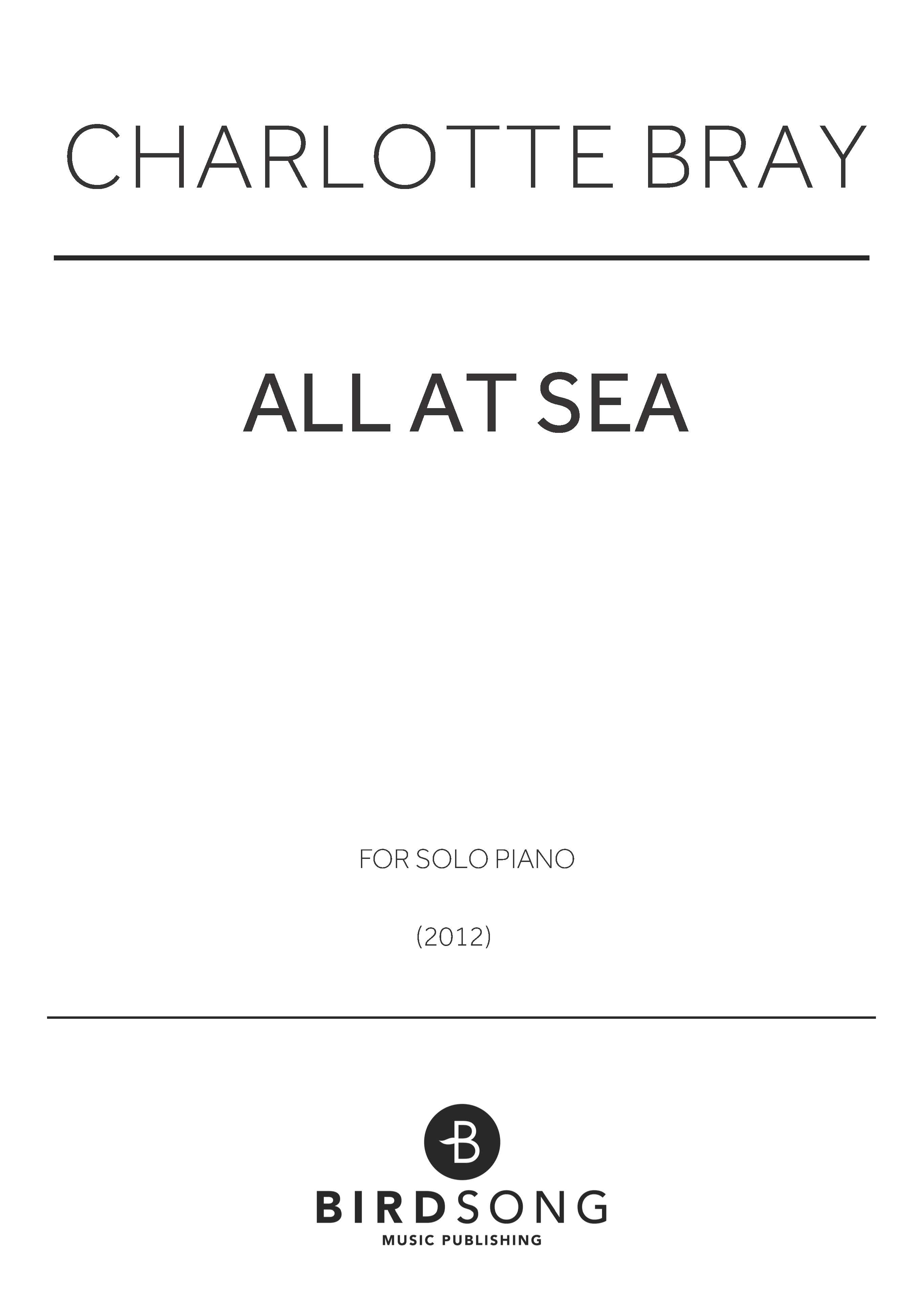 Produktbild zu: All At Sea