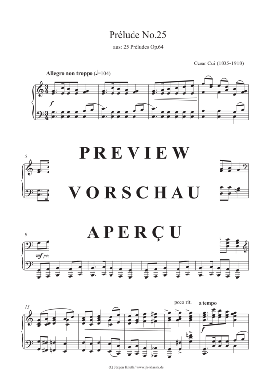 gallery: Prélude Op.64 No.25 , , (Klavier Solo)