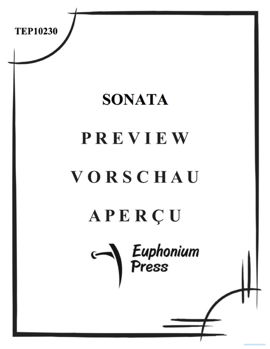 gallery: Sonata for Euphonium , , (Euphonium + Klavier)