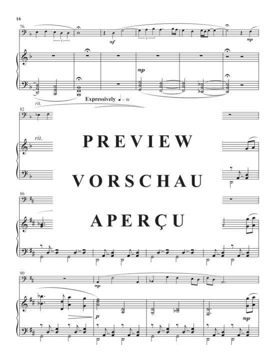 gallery: Posaunen Sonate Nr. 1 , , (Posaune + Klavier)