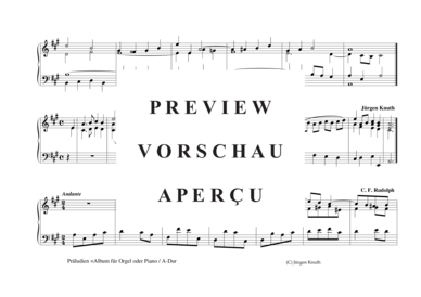 gallery: Präludien = Album für Orgel oder Piano , , (A-Dur)