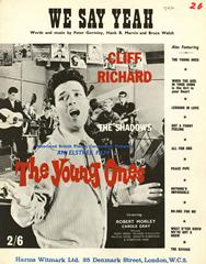 cover: We Say Yeah (from 'The Young Ones'), Cliff Richard, Gesang, Gitarre, Klavier