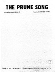 cover: The Prune Song, Harry De Costa, Gesang, Klavier