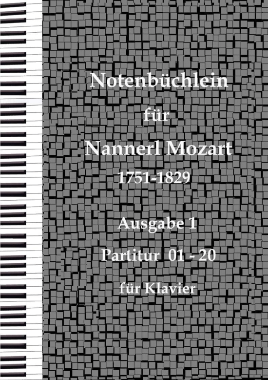 gallery: Notenbüchlein für Nannerl Mozart, Band 1 , , (Klavier Solo)