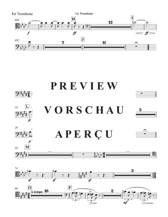 gallery: Sinfonia op. 18 , , (Posaune 1)