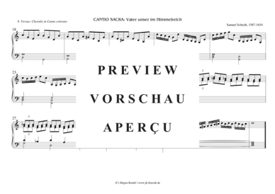 gallery: CANTIO SACRA Vater unser im Himmelreich, 9. Versus: Choralis in Cantu colorato (CF-Manual) , ,  (Orgel Solo)