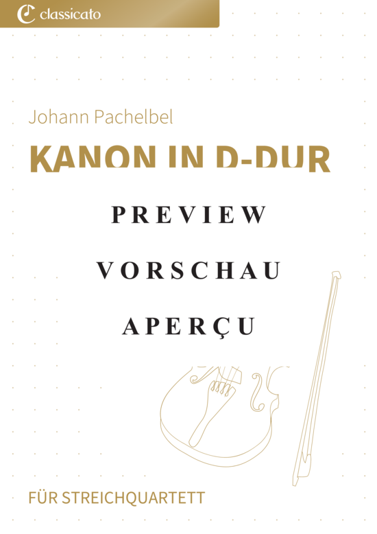 gallery: Kanon in D-Dur , , (Streicher Quartett)