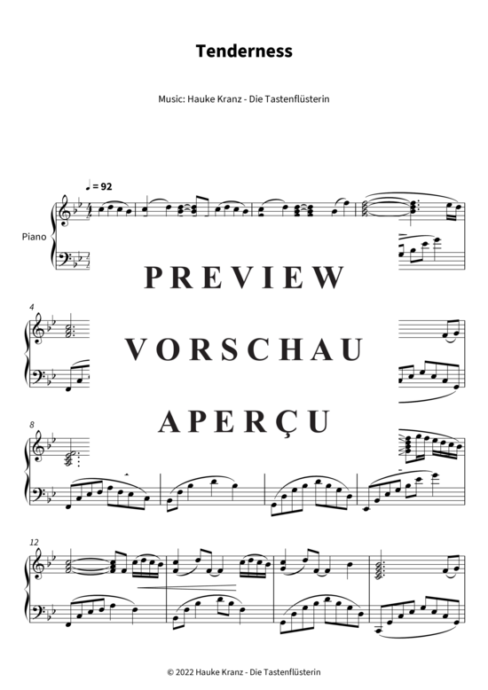 gallery: Tenderness , Kranz, Hauke-Die Tastenflüsterin, (Klavier Solo)