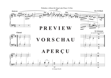 gallery: Präludien G-Dur , , (Orgel/Klavier Solo)
