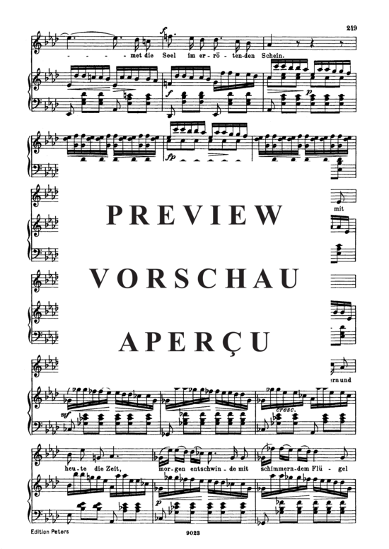 gallery: Auf dem Wasser zu singen D.774 , , (Gesang hoch + Klavier)