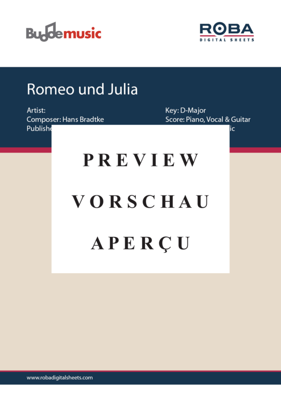 gallery: Romeo und Julia , March, Peggy, (Gesang + Akkorde)