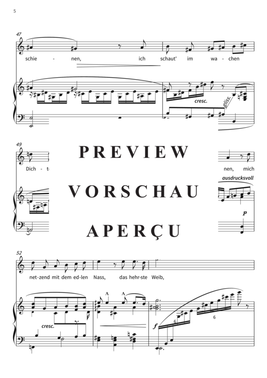 gallery: Morgenlich leuchtend im rosigen Schein - aus Die Meistersinger , , (Gesang + Klavier)