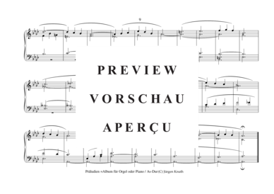 gallery: Präludien = Album für Orgel oder Piano (As-Dur) , ,  (Klavier Solo)