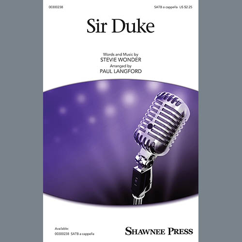 Produktbild zu: Sir Duke (arr. Paul Langford)