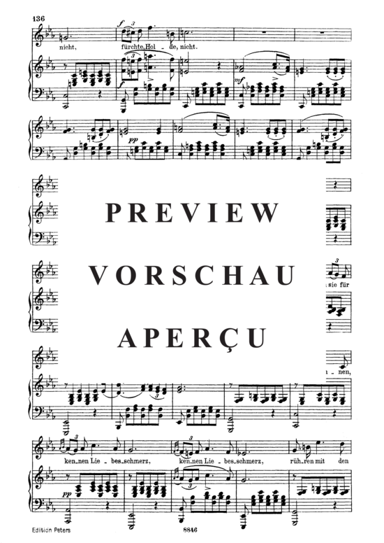 gallery: Ständchen, D.957-4 Leise flehen meine Lieder (Schwanengesang) , ,  (Gesang mittel + Klavier)