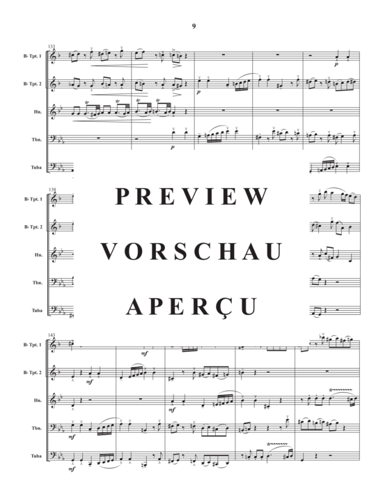 gallery: Adagio and Fugue in c minor , , (Blechbläser Quintett)