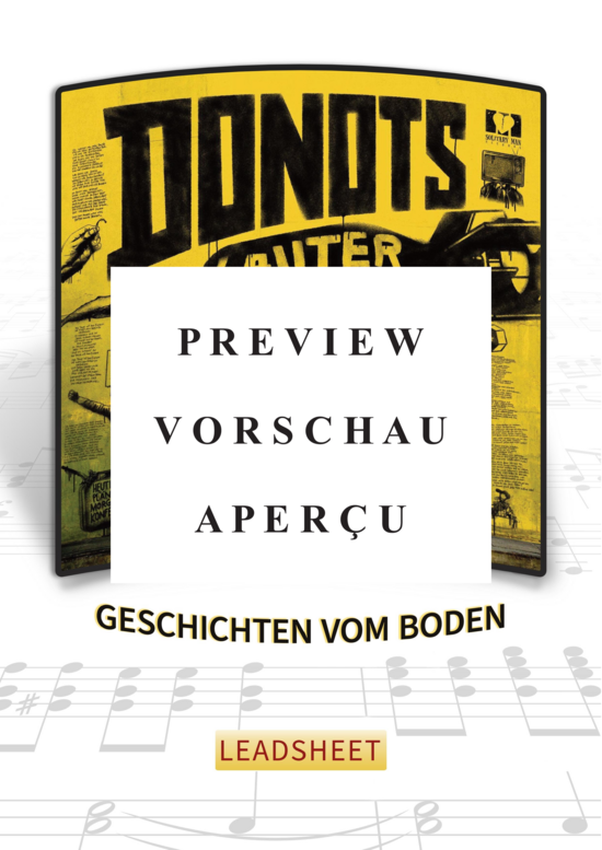 gallery: Geschichten vom Boden (Gesang + Akkorde) , Donots,  (Leadsheet)