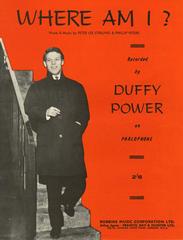 cover: Where Am I ?, Duffy Power, Gesang, Gitarre, Klavier