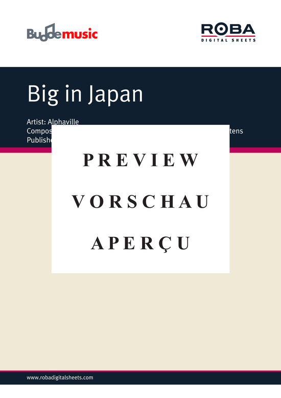 gallery: Big in Japan , Alphaville, (Klavier + Gesang)