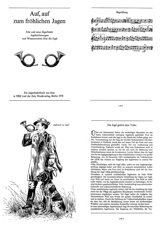 gallery: Auf, auf zum fröhlichen Jagen , , (Jagdhorn)