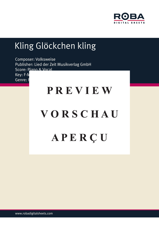 gallery: Kling Glöckchen kling , , (Klavier + Gesang)