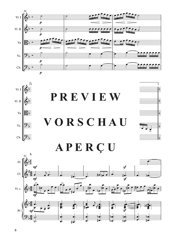 gallery: Hommage à la Pologne (2015) , ,  (Ensemble für Violine Solo, Klavier, Flöte, Klarinette + Streichquintett)