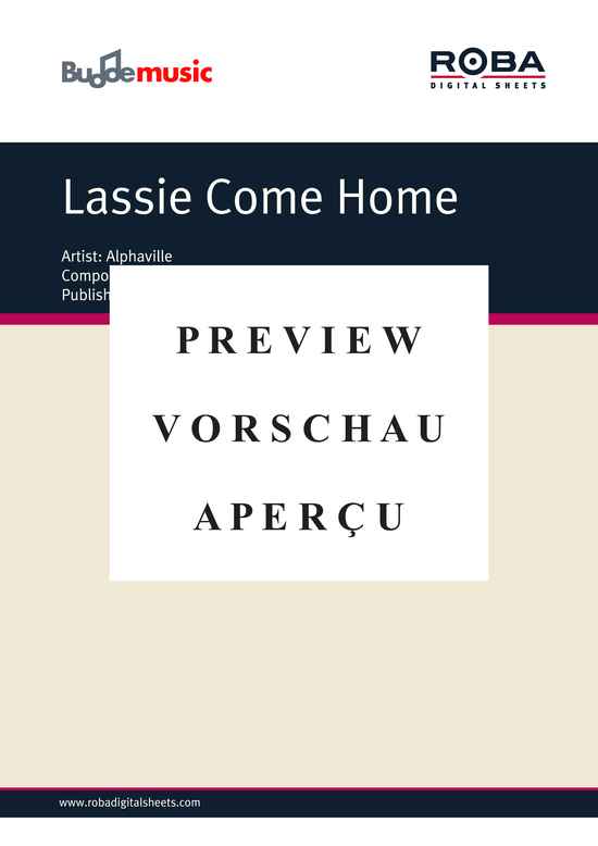 gallery: Lassie Come Home , Alphaville, (Klavier + Gesang)