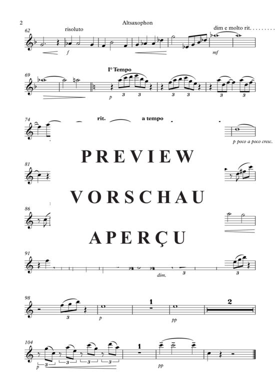 gallery: Arabesque No 1 , , (Saxophon Quartett SATB)