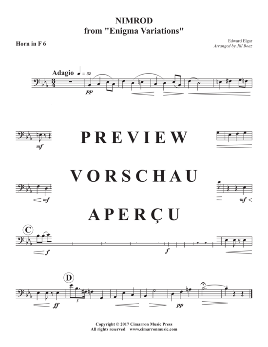 gallery: Nimrod , , (Horn Ensemble 1-8 Hörner)