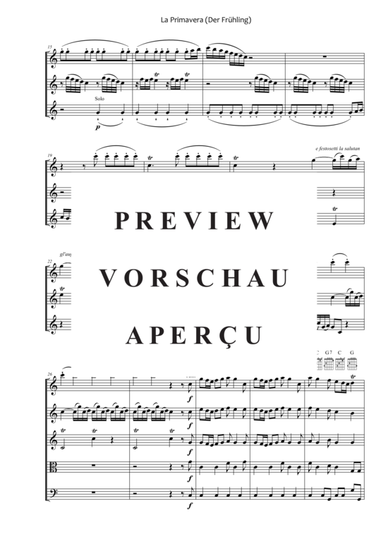 gallery: La Primavera (Der Frühling) , ,  1.Satz (Quintett flexible Besetzung)