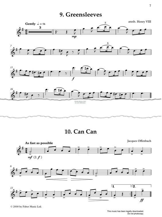 gallery: Can Can, Jacques Offenbach, Klavier, Saxophon